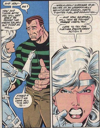 Silver Sable and Sandman