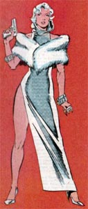 Silver Sable Leggy Dress