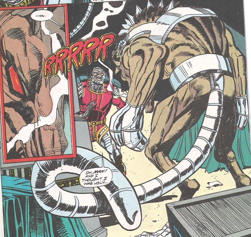 Deathlok vs Warwolf