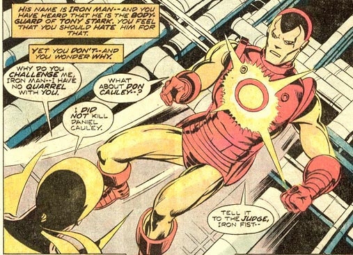 Iron Fist vs Iron Man