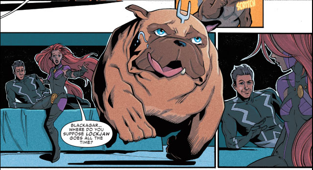 Lockjaw and the Inhumans