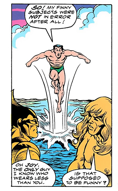 Wolverine, Ka-Zar and Namor