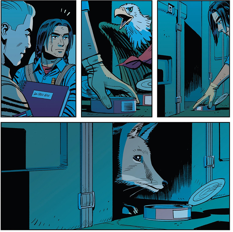 Spirit and the Wolf cub